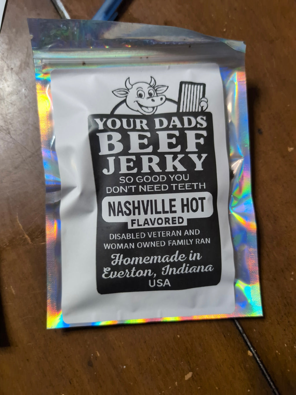 2 oz bags of beef jerky