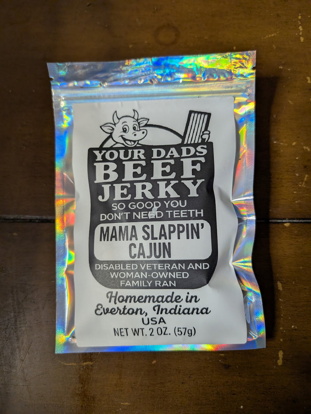 2 oz bags of beef jerky