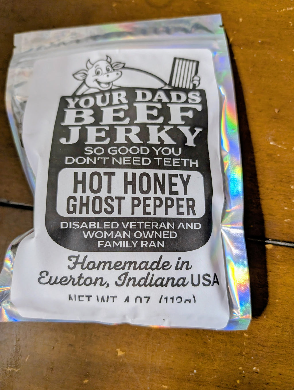 2 oz bags of beef jerky