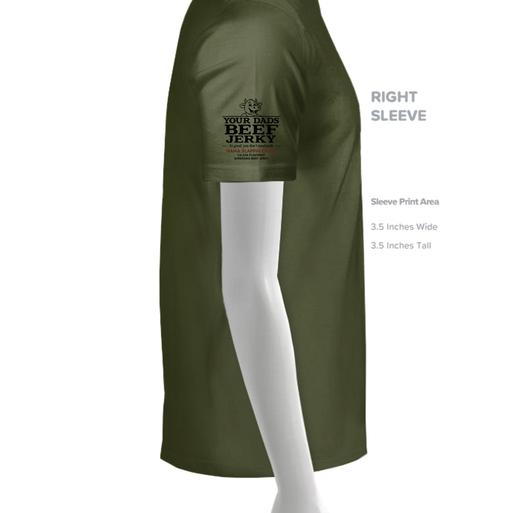 MILITARY GREEN - G500 - SLEEVE_RIGHT